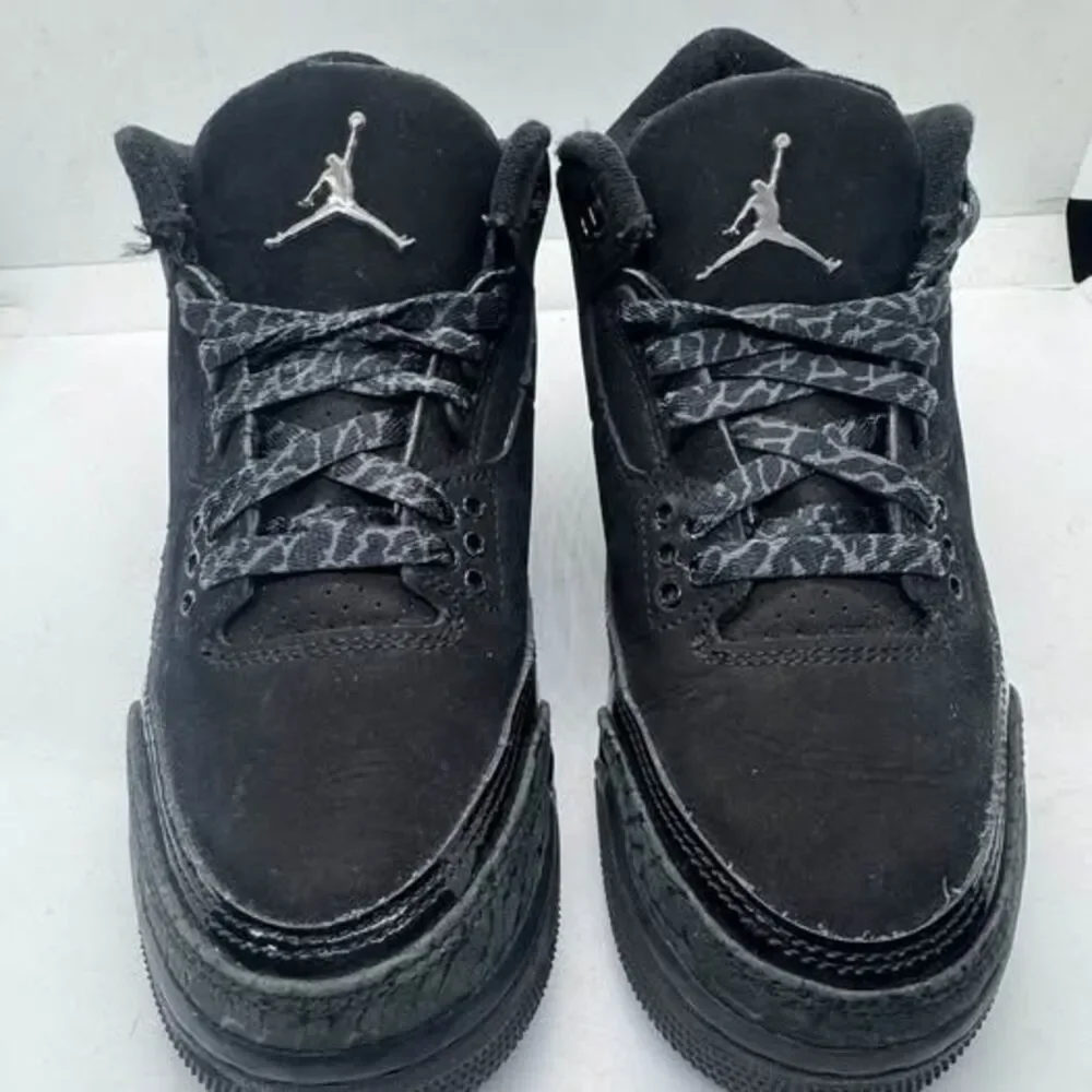 Jordan Air Jordan 3 Retro Black Cat Size 4Y shoes sneakers
